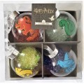 Ёлочные игрушки Harry Potter конфетти 4 штуки